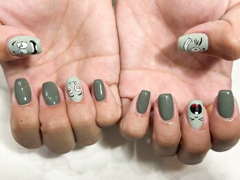 テラス(TERRACE)/キャラクターネイル