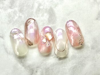スリール(sourire by PRESS NAIL&EYELASH)/定額ハンド¥7,900（120分）