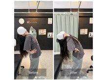 ナオル整体 広島福山院(NAORU整体)/腰痛/後屈の痛み→Before/After