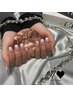 《HAND》自爪☆エアブラシネイル ¥8,000