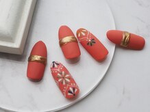 ネイル スパ ココプラス(Nail spa Cocoplus)/リングラインモロッカンネイル