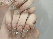 モルフォネイル(Morpho nail)/#ワンホンネイル #モテカワ