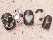 アイネイルズ 町田店(I nails)/ハートチョコネイル10480円