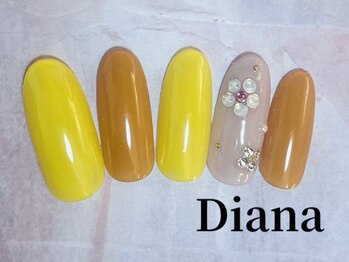 ディアナ ひたちなか高場店(DIANA)/定額ネイル 6600円 B-062