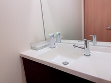 えにし整体 鍼灸整骨院/清潔感のある洗面台