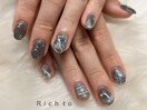 大理石×キルティング