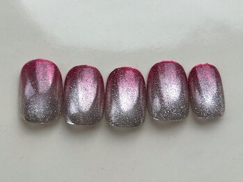 アイネイルズ 恵比寿店(I nails)/ピンクグラデマグネット10480円