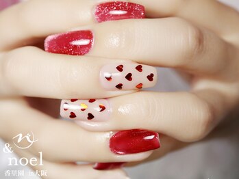 ノエル(Noel)/ホログラムハートネイル