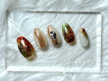 アンガット(angot.)/メタセコイヤ並木道ネイル