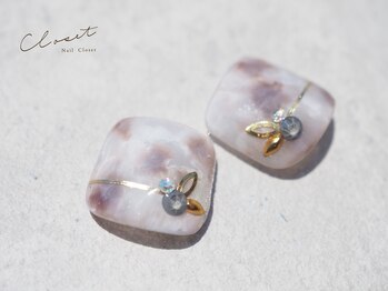 ネイルクローゼット(Nail Closet)/foot nail