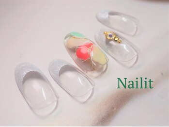 ネイリット 銀座(Nailit)/フラワー¥9600【¥10560】