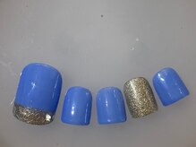 ネイルサロンアンドスクール ブロッサ(BLOSSA)/フット定額¥6600