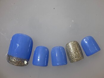 ネイルサロンアンドスクール ブロッサ(BLOSSA)/フット定額¥6600