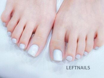 レフトネイルズ(LEFTNAILS)/フットネイル　ワンカラー
