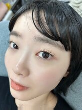 ネイル アンド アイラッシュ グレイス(Grace)/パリジェンヌ施術