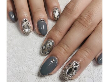 レオパード×ストーン埋め尽くし