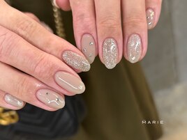 3)6000円 ニュアンスネイル0619a