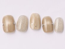 アイ ネイルズ 天神店(I nails)/Kirakiraブラウン　¥7000