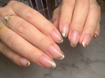 ネイルズクレア(Nail’s Crea)/ガラスフレンチ