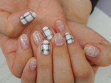 ルズ エラ プライベートネイルサロン(Luz ella private nail salon)/チェック柄♪（120min)