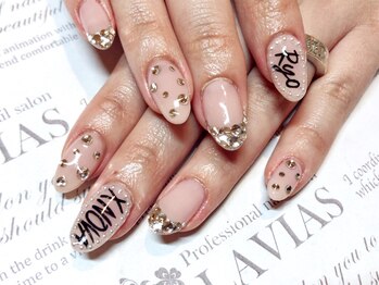 ラヴィアスプラス(LAVIAS+)/【ジェル】10本アートし放題