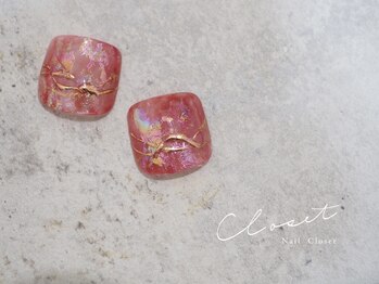 ネイルクローゼット(Nail Closet)/foot nail