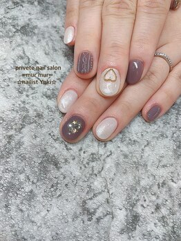 プライベート ネイルサロン マーマ(murmur)/ハートネイル