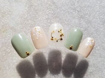 ネイルフロンティア 吉祥寺(NAIL FRONTIER)/ドライフラワーリース5480円~