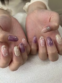 ちゅるんネイル☆¥9000