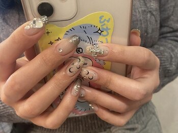 アイネイルズ 天神今泉店(I-nails)/【Yuka.t】キラキラムーン