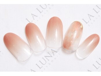 ラルナ ネイルアンドアイラッシュサロン(LA LUNA nail & eyelash salon)/24年9月10月◇定額ナチュラル◇
