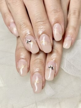 はあとねいる 藤が丘の写真/派手なネイルができない方やシンプル系がお好きな方におススメ♪シンプルでも人とかぶらないデザイン★