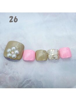 はあとねいる 町田店/フットネイル：No.26