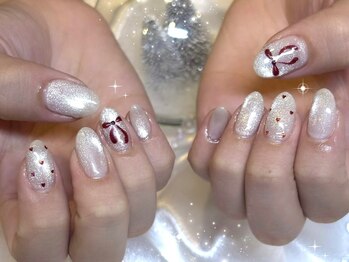 エムスリーネイル(m Three nail)の写真/〔見るたび心が躍るネイル〕ワンカラー/マグネット/フレンチetcデザイン豊富。+.♪SNSの画像持ち込みもOK！