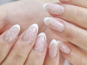 ネイルルージュ(Nail Rouge)の写真/フィルイン一層残し◎毎月のネイルでも負担を少なくする高技術。圧倒的技術力でお爪の先まで美しく保つ★