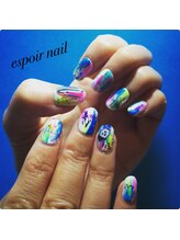 ネイルアンドアイラッシュサロン エスポアール(nail&eyelash salon espoir)/ぬりかけネイル　90分コース