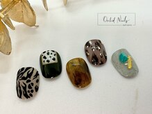 オーキッドネイルズ(Orchid Nails)/フット☆シンプルデザイン￥8800