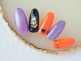 ハロウィンネイル