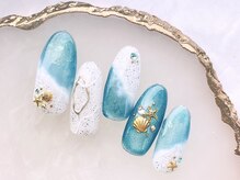 ネイルサロンフォーユー(for u)/海ネイル¥7980