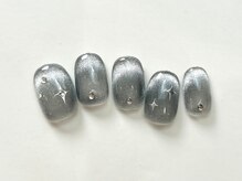 ネイルメゾン 天神店(NAIL MAISON)/夏マグネットフレンチ¥9000