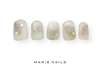 マリーネイルズ 近鉄あべのハルカス店(MARIE NAILS)/新規様 8000円 ホロ 0213a