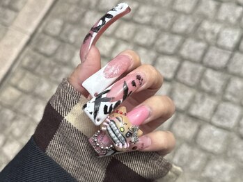 オニカネイル 表参道(ONIKA nail)/3Dキティアート