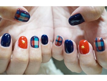 ネイル シスター(nail sister)/チェックネイル