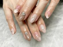 エーネイルルーム(A.Nail.room)/マグネットフレンチ