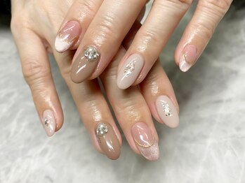 エーネイルルーム(A.Nail.room)/マグネットフレンチ