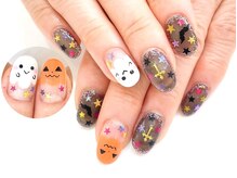 ネイルコレクション ベビーピンク(Baby Pink)/ジェル放題★ハロウィン：おばけ