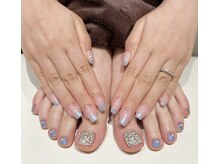アース ネイルアンドアイラッシュ 大崎店(HAIR ＆ MAKE EARTH Nail＆Eyelash)/デザイン　フット　ハンド