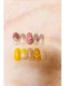 【りお限定】大人気マーメイド&フルーツネイル　¥7,000