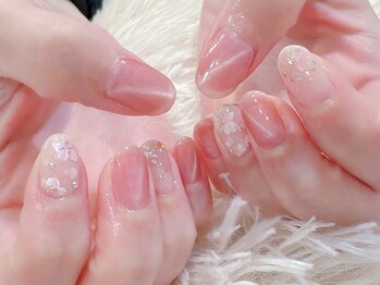 ＃桜ネイル＃マグネット