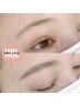 似合わせ美眉ハリウッドブロウリフト（黄金比デザイニング+パーマ+wax）￥9830